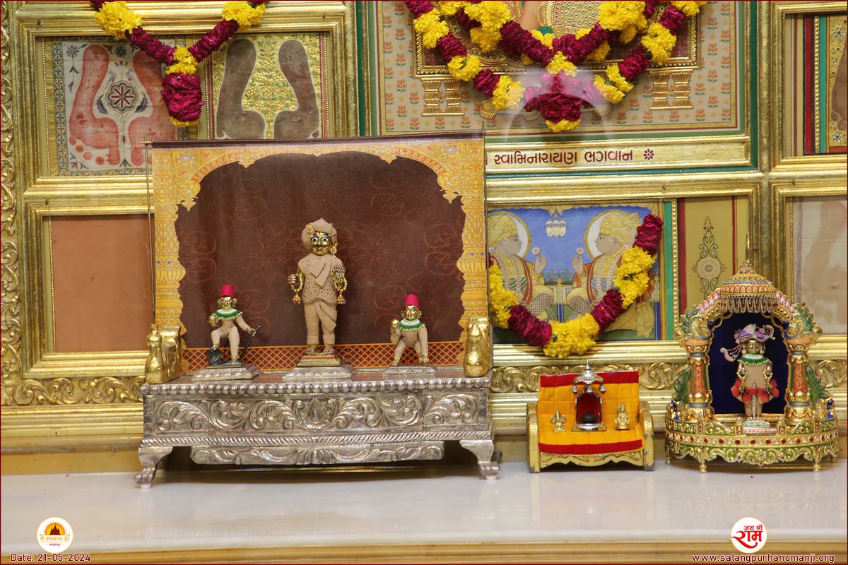 Darshan : 21-05-2024
Hello Devotees
Jai Shri swaminarayanv
Shringar Darshan of Shri kashtbhanjandev hanumanji Maharaj Salangpur dham.
salangpurhanumanji.org
#festival #ram #Mengo #decoration
🚩 જય શ્રી કષ્ટભંજન દેવ 🚩
🚩 જય શ્રી રામ🚩