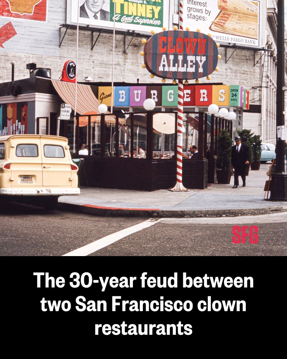 The rivalry between San Francisco’s two Clown Alleys, located two miles apart, lasted for three decades and ended with looming lawsuits and an earthquake. 📝: trib.al/9cDDhW9