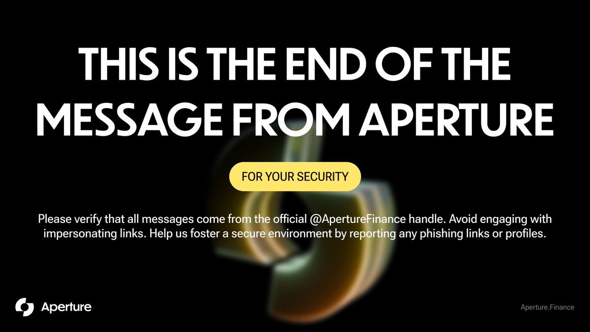 Aperture Finance tweet media