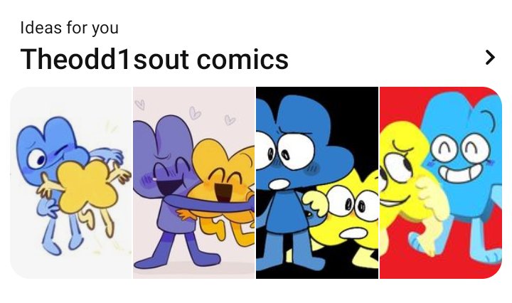 I don't think those are Theodd1sout comics (It's just pictures of Four and X)