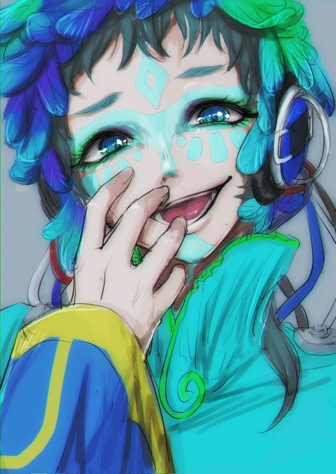 去年?描いた別ジャンルの絵