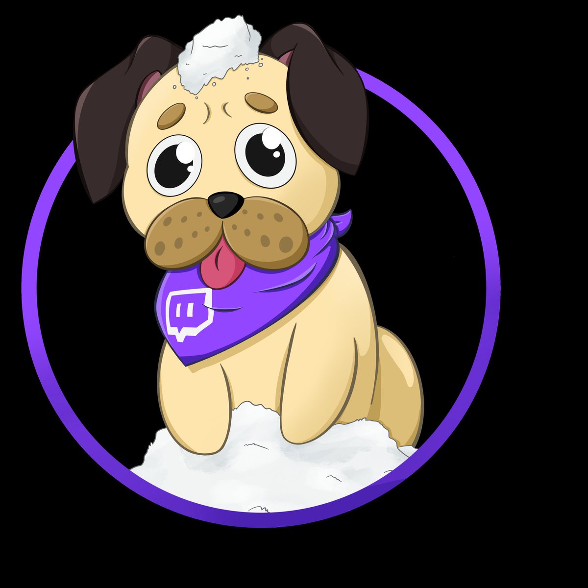 PupTorin's tweet photo. Am a wanna be streamer. Mostly do it for fun. But also have a cute pug mascot! (Which you can get art of) and I wanted to show them off a bit! 

Meet the Salty Dog! 

I do have emotes and stickers you can add to servers as well! https://t.co/VmmGdZe7vi
