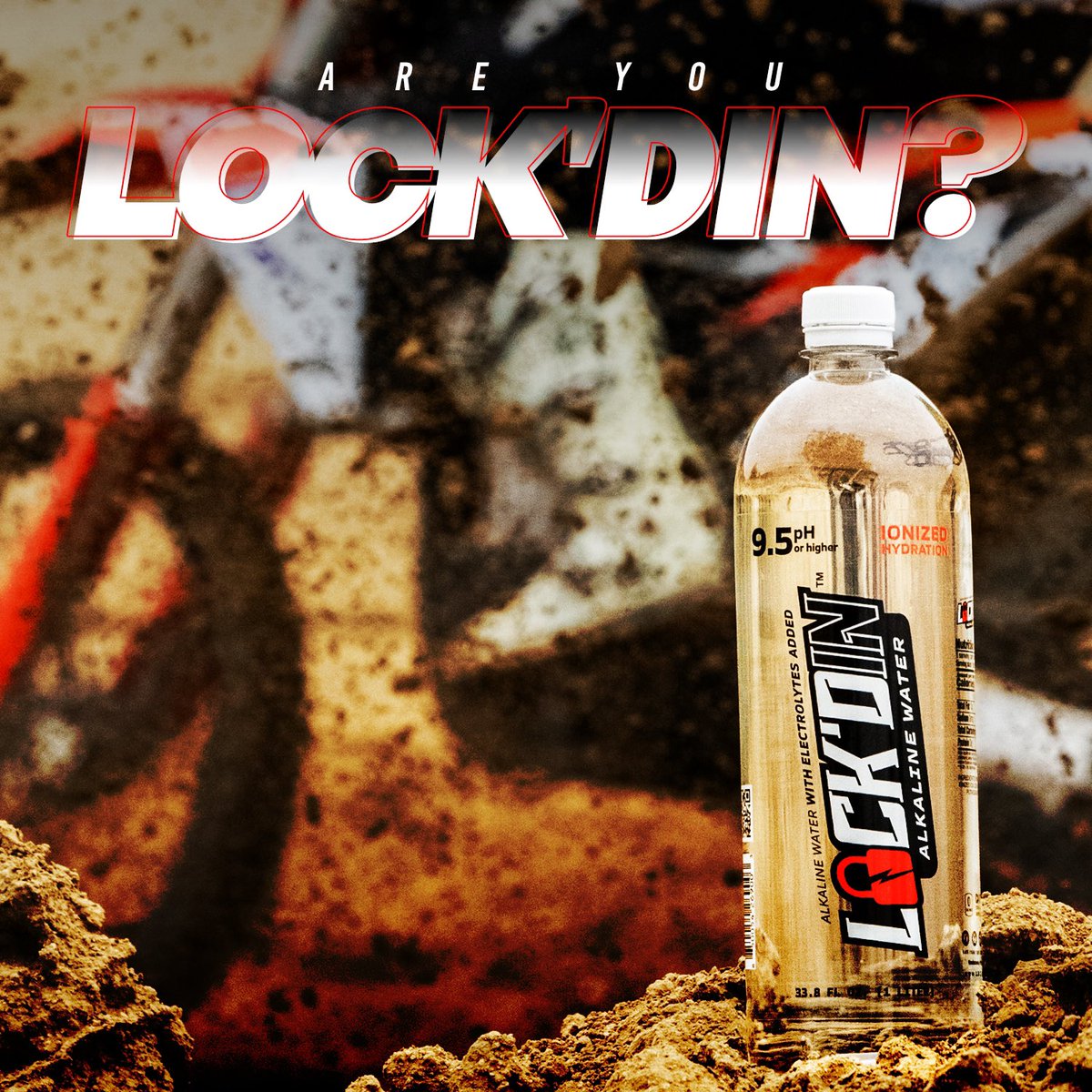 Hydration at its finest 🔒💧🚀 Are you #LockdIn?