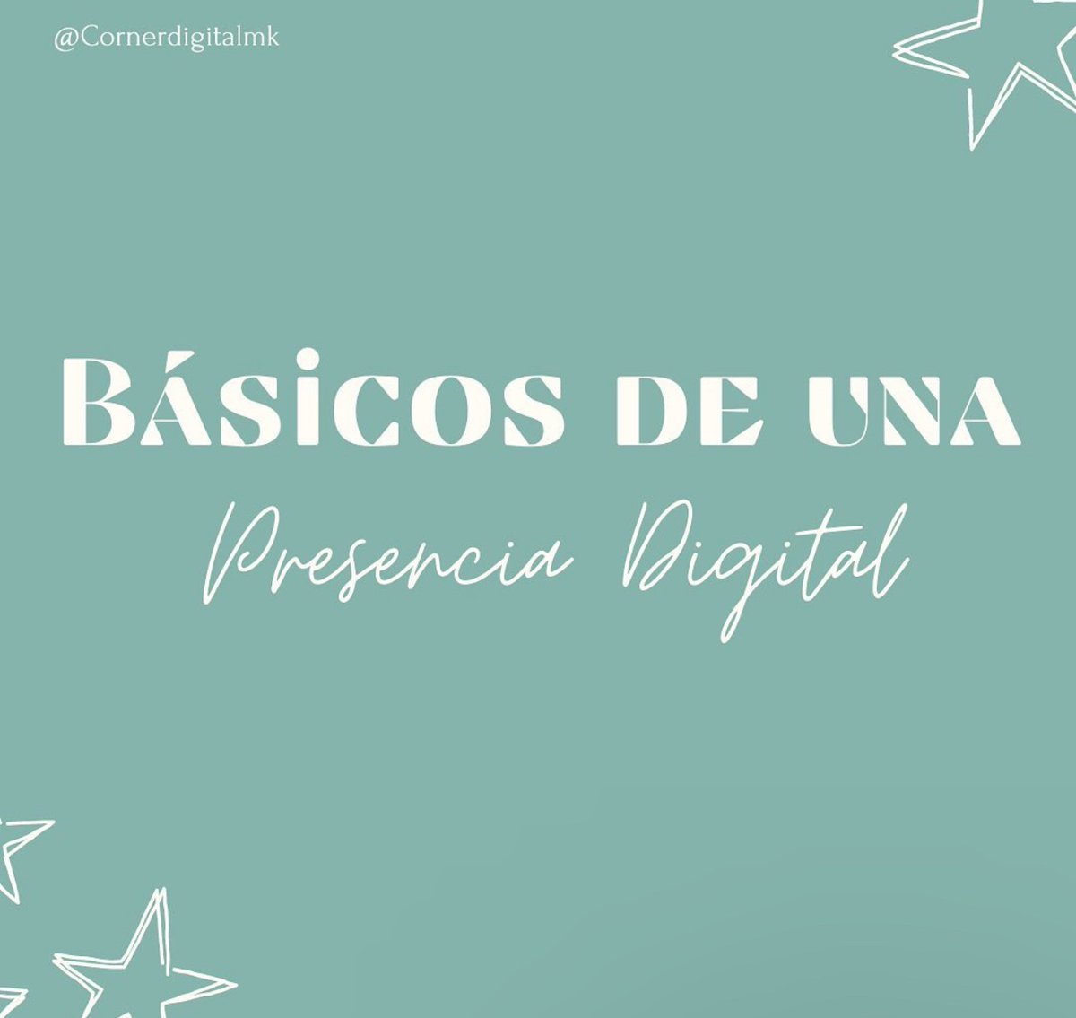 Cornerdigitalmk's tweet photo. Tu huella digital comienza con los básicos 🚀 https://t.co/KfwjjhtzSZ