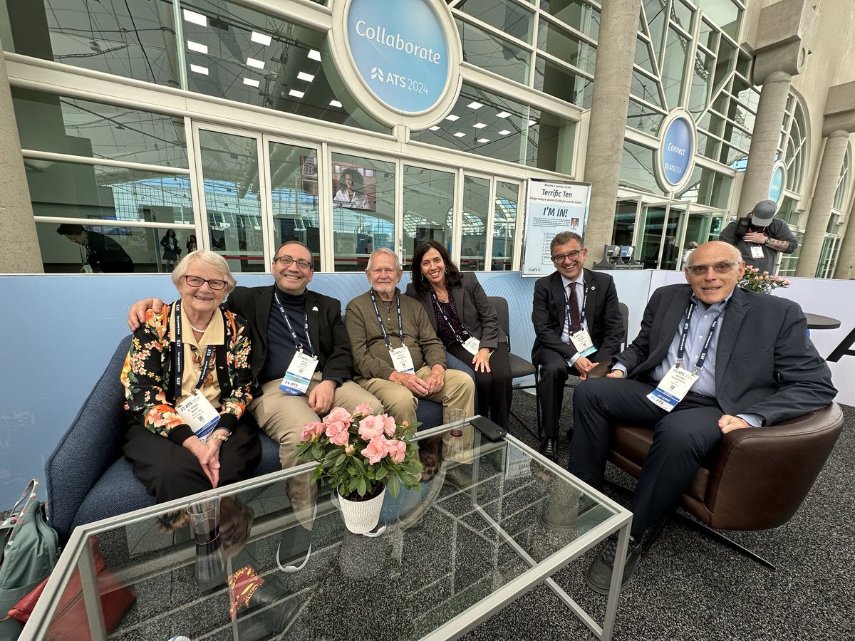 Raed Dweik, MD, MBA (@raeddweikmd) on Twitter photo Great conversation with Dr. Philip Hopewell past @PresidentATS on his philanthropic support for international initiatives thru <a href="/atscommunity/">American Thoracic Society (ATS)</a> | #ats2024 Great conversation with Dr. Philip Hopewell past @PresidentATS on his philanthropic support for international initiatives thru <a href="/atscommunity/">American Thoracic Society (ATS)</a> | #ats2024