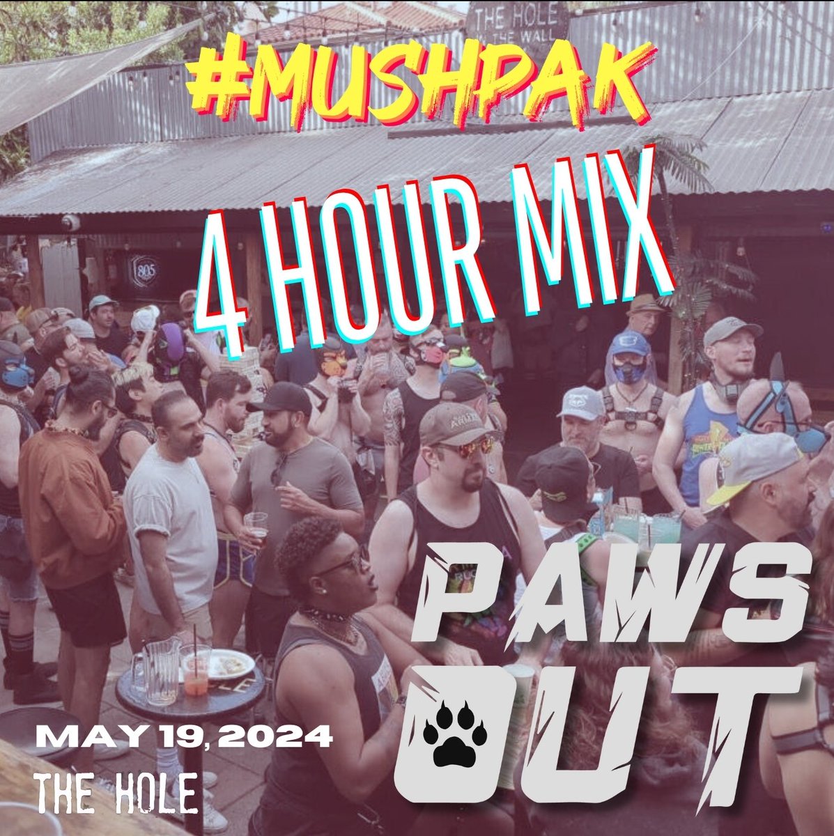 We're thrilled to drop our 4 HOUR MIX from Sunday's Paws Out at The Hole San Diego on May 19! Featuring an opening set by @pupkaztonic and <a href="/_mushpak/">MUSHPAK</a> taking us through the afternoon. This mix is a journey you won't want to miss!

mixcloud.com/mushpak/mushpa…