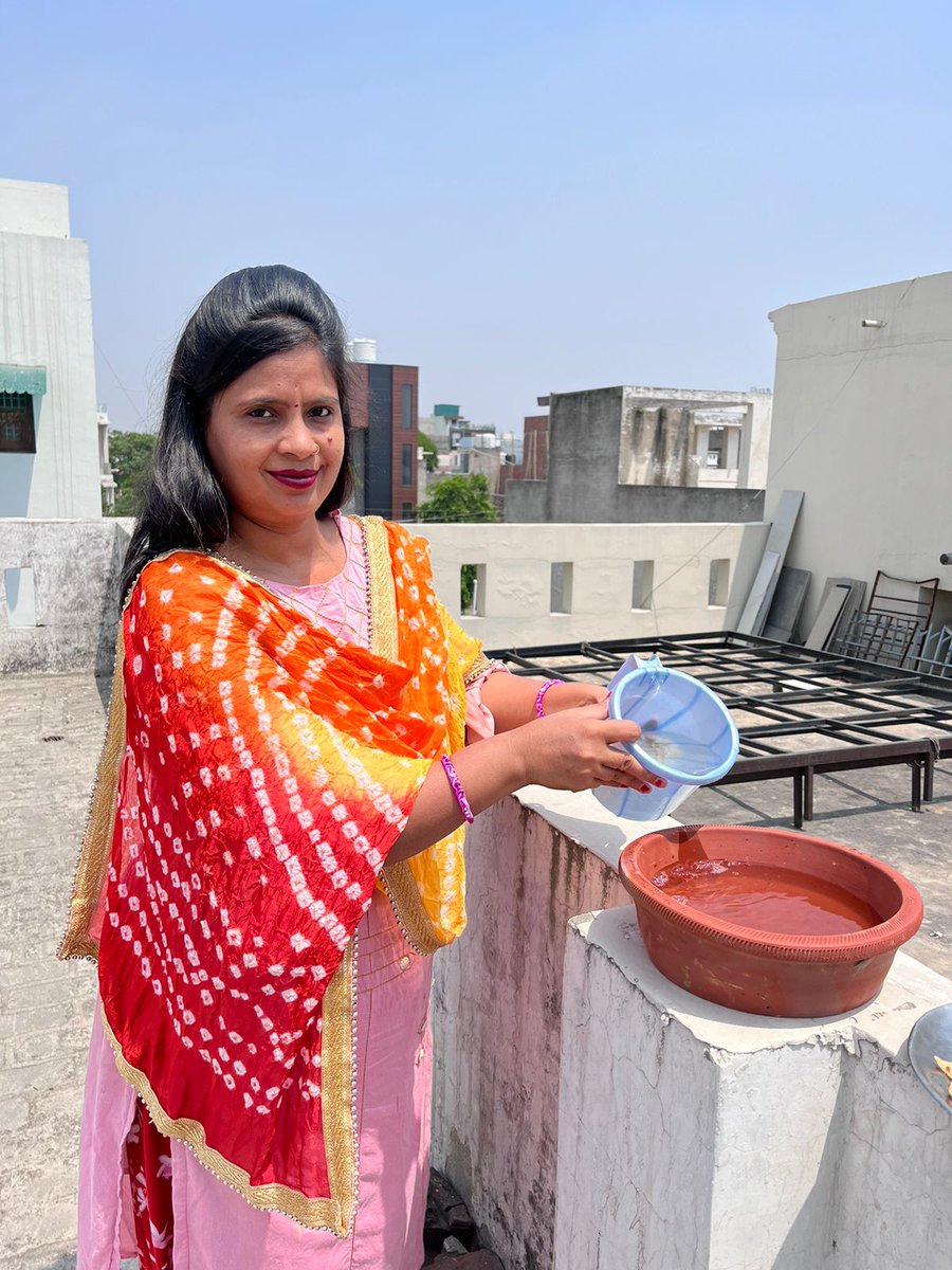 Birds are the little creature of universe. But they feel hunger and thirst. To help the little tiny creatures, Ram Rahim initiated Birds Nurturing. Under this initiative Dera Sacha Sauda volunteers keep food and water on the rooftop of their homes Let's #HelpBirdsInSummers.