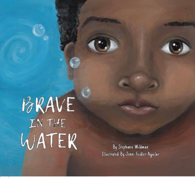 I seem to have missed National Learn to Swim Day (which was Saturday), but still time to ask your library for this book to help littles who hesitate to put their face in the water, like the MC - credit: Illustrator - Jenni Fiedler-Aguilar. #WaterSafety #LearntoSwim