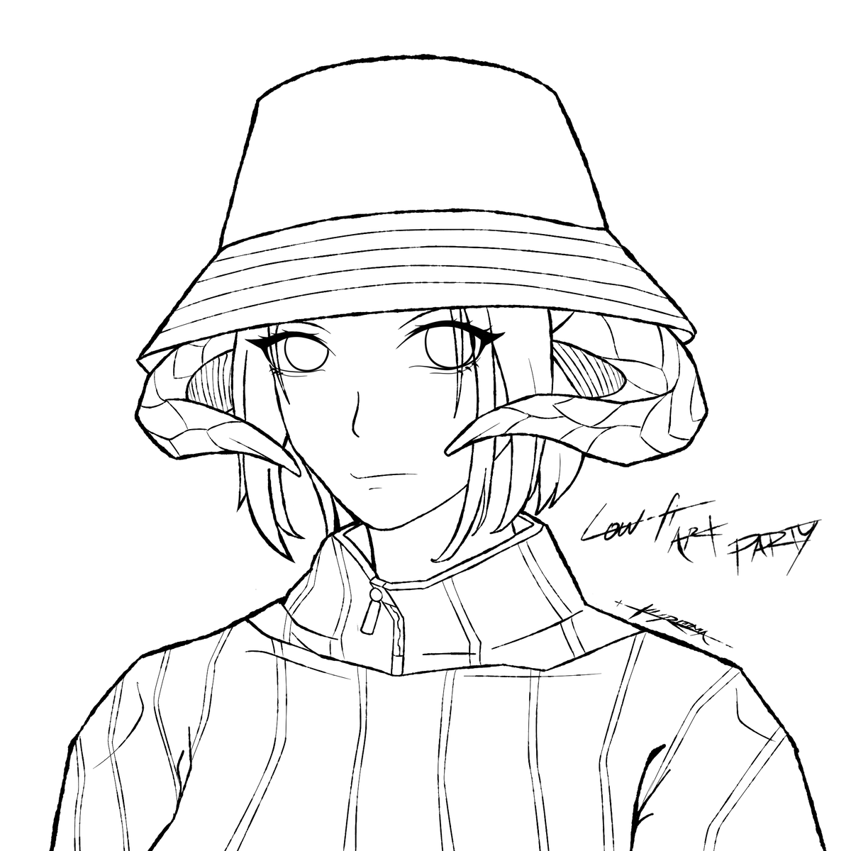 Kuroma_rt's tweet photo. goodvibes at the lofi. [WIP] #lofiartparty https://t.co/0e3MATjo4h