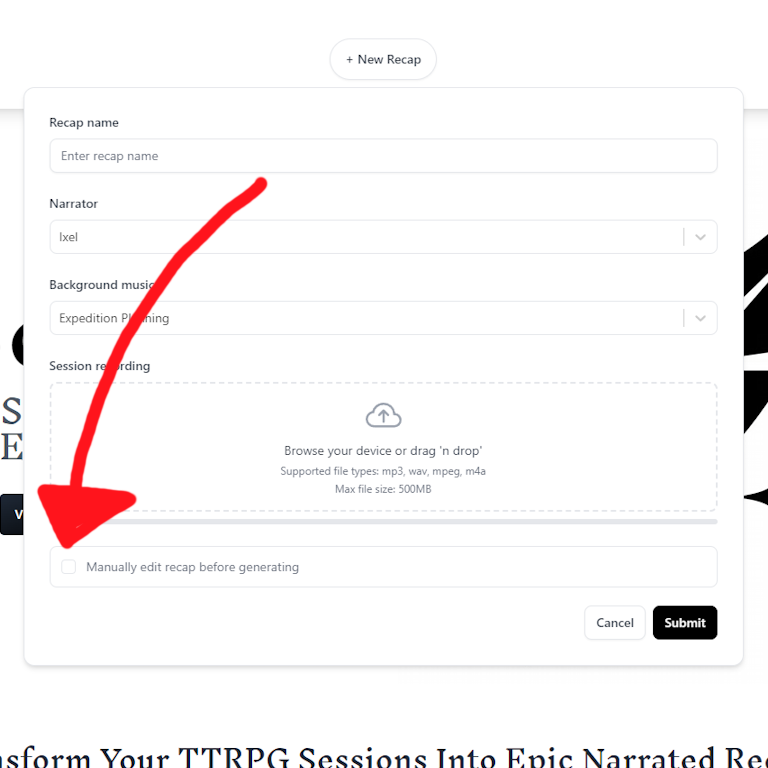 ScrybeQuill's tweet photo. BIG https://t.co/yuhc29F301 UPDATE: you can now proofread and edit the text recap before generating the audio/video.
No more character name spelling mistakes!
Also, looking for some testers to try the update. DM me and I'll load you up with some free credits.
#Scrybe #Dnd https://t.co/kxGnkANMxa
