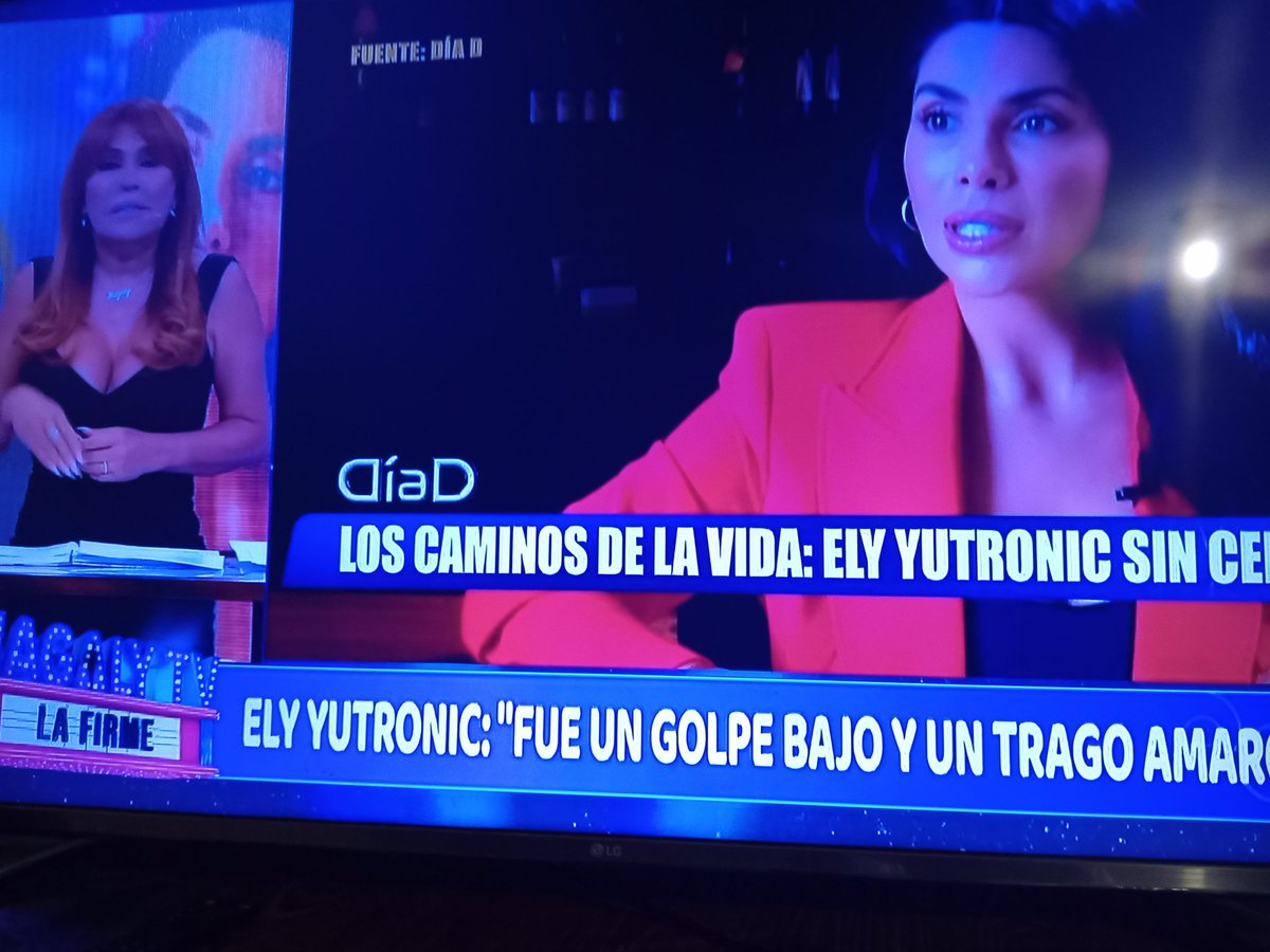 Ely es periodista no necesita ser famosa, que la gente la quiere, ella vive por su trabajo, a diferencia de Magaly no es periodista y vive del chisme barato.🤔🤔 #MagalyTvLaFirme #amoryfuego