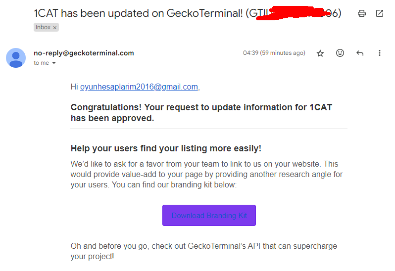 Our Geckoterminal page has just been updated! Next steps are CMC and GC! <a href="/coingecko/">CoinGecko</a> #1cat geckoterminal.com/solana/pools/F…
