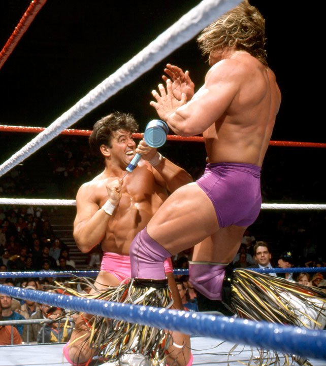 📸 WWF Action Shot! #WWF #WWE #Wrestling #TexasTornado #RickMartel