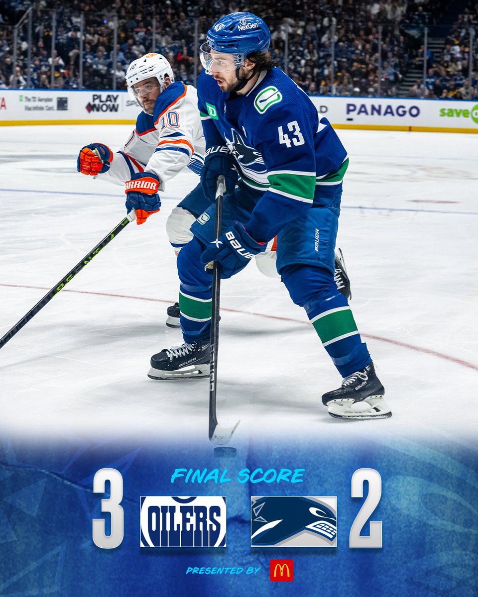 Canucks's tweet photo. Battled 'til the end. https://t.co/XkxIXZ8n7g