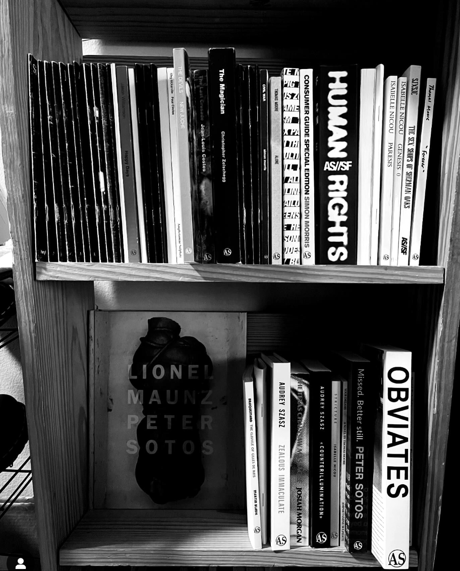 A kind soul took a picture of all 50 AS books. Thanks to all the writers, cover artists, and readers who made this possible.