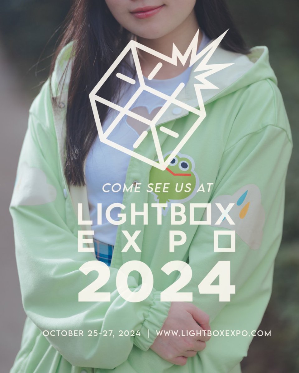 We're excited to share that we'll be a part of @LightBoxExpo this year! ^^ See you guys there! #lightboxexpo #lightboxexpo2024 #lbx2024