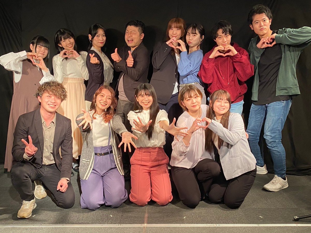 mikayui_0126's tweet photo. 遅ればせながら… 
#BooBooproject   『 #カラフルパレット』
ご来場いただきました皆さま、ありがとうございました！

三角のすみかちゃんにつられて泣いたというお声がちらほらあって、嬉しい限りです…。

この座組で最後まで駆け抜けられて本当に良かったです。
➡️ALT❕

B班 斎藤澄果 / 三角由依 https://t.co/1KyjwmYfFb
