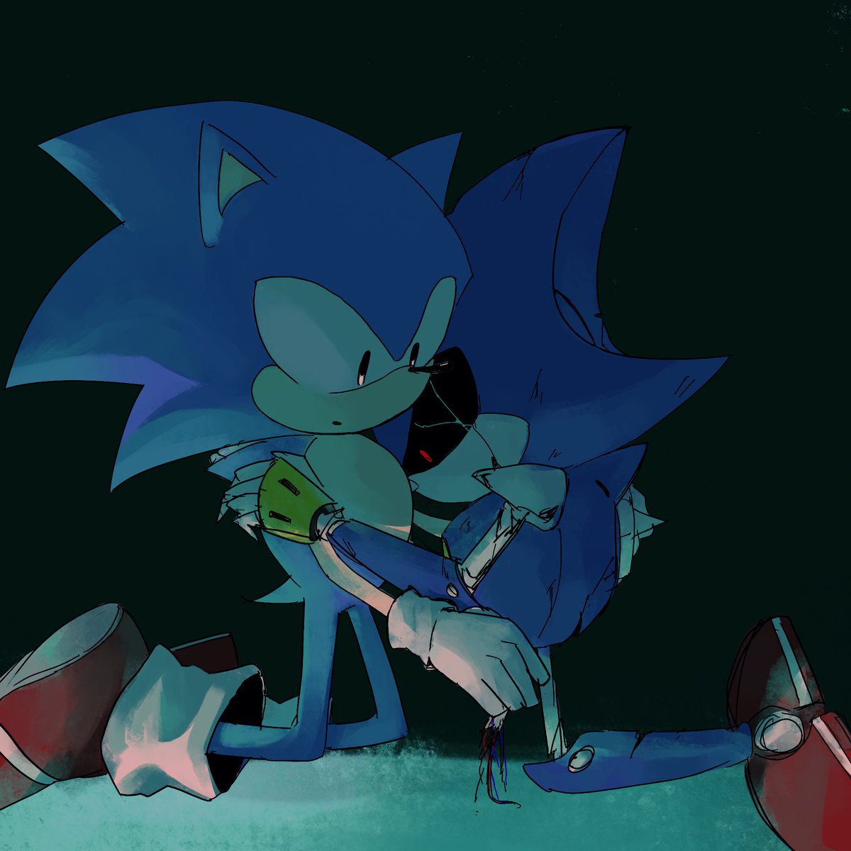 hi_sui01's tweet photo. #SonicTheHedgehog #Metonic https://t.co/ILLdEmjVC2