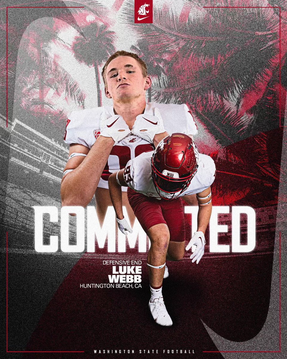 GOD IS GOOD!!! 110% COMMITTED GO COUGS!!!! 🐾 ⚪️🔴 @warriorqbcoach @B12PFootball @CoachDickert @WSUCougarFB Thank you to the everyone on my journey. WSU you’re getting everything I have! GO COUGS!!!!