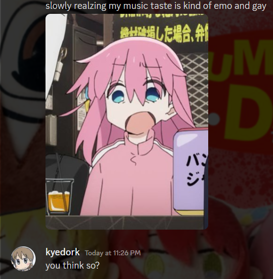 im not that emo and gay guys trust