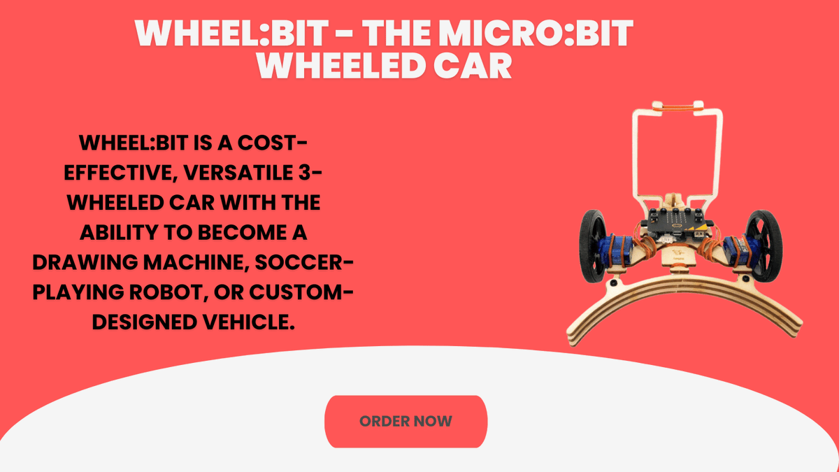 Pakronics's tweet photo. Explore the possibilities and find your inner creativity with Wheel:bit.

Order Now @ https://t.co/7xDne3OipC?

#pakronics #wheelbit #microbit #robot #diy #school #science https://t.co/u40a4URyoA
