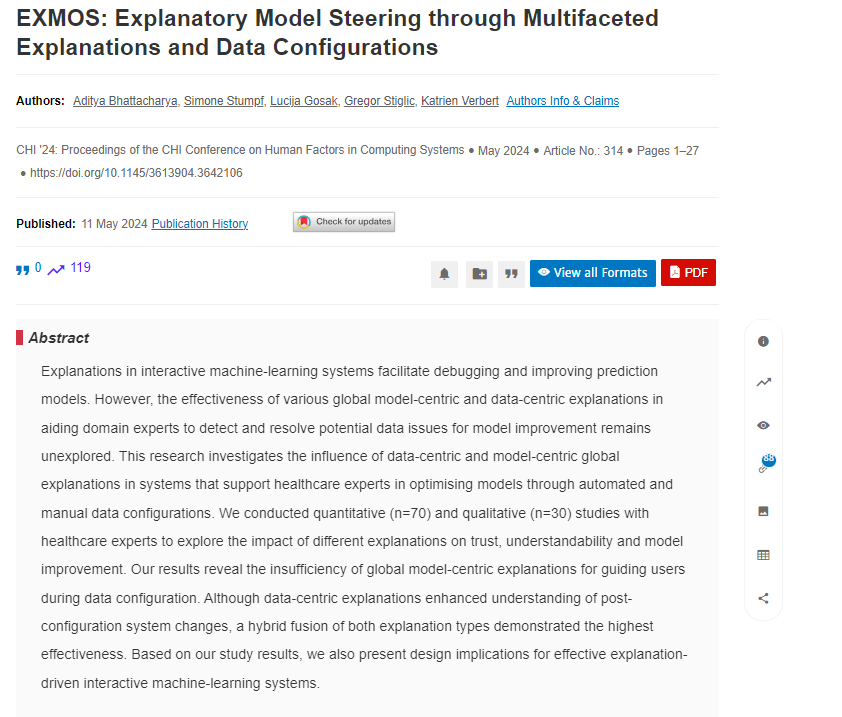 adib0073's tweet photo. Back to the workplace after Hawaii post @acm_chi. I am amazed that our paper #EXMOS has already exceeded 100 downloads after the talk last Thursday!
https://t.co/dU2GV9Hqp6 
If you've questions regarding this work or my future work, I'm happy to chat!
#XAI #CHI2024 @AugmentHCI https://t.co/llt4hYh0ft