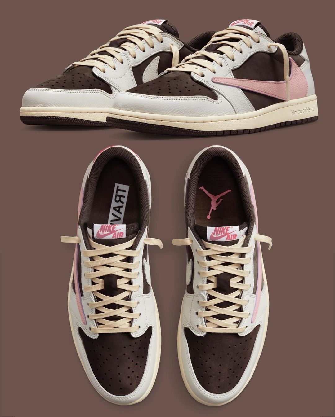 ⭐︎ケイちゃん⭐︎Travis Scott × Nike PS Nike (PS) Jordan 1 x Travis Scott Retro Low OG SP Sail and