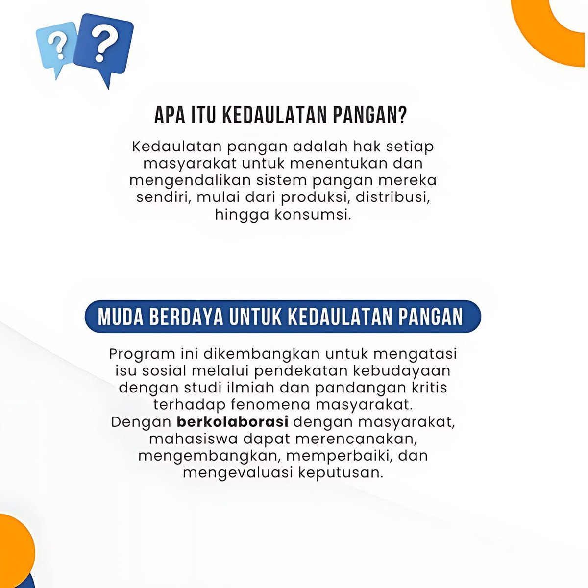 kemenbud's tweet photo. Sahabat Budaya, yuk jadi Pelopor Kedaulatan Pangan dan Pelestarian Budaya! 

#budayasaya #cintatradisi #magangmerdeka https://t.co/Sj3vNobWNd