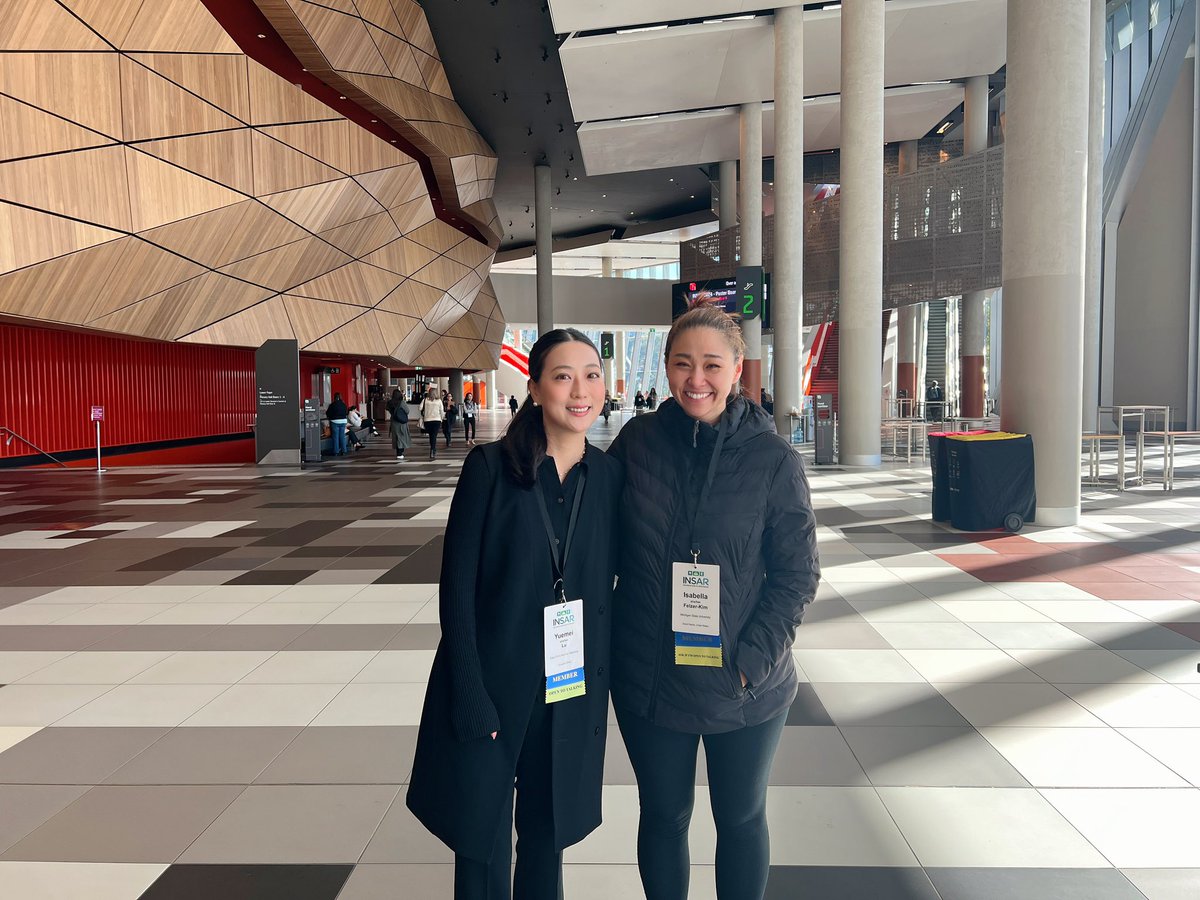 yuemei_lu's tweet photo. #INSAR2024 🌟
Had a great time in Melbourne during 2024 INSAR conference! Also had a delightful surprise meeting my dear friend and former labmate! This is wonderful that we're both continuing our efforts on the path of autism research :)

Go PLAY'd!!💚 @PLAYd_MSU https://t.co/lmwJepR7R8