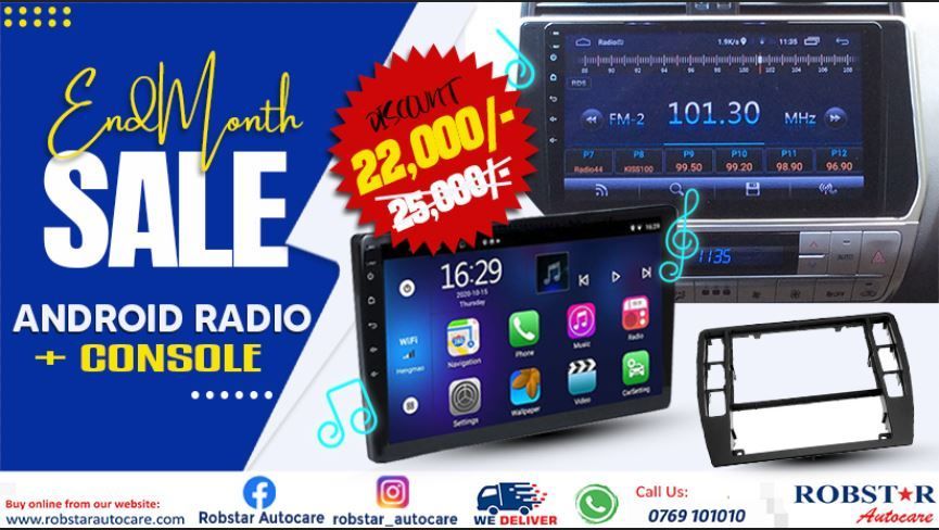 RobstarAutocare's tweet image. Free installation at our autocare centre a long Baricho road at Hola junction 

#carandroidradio
#androidradio