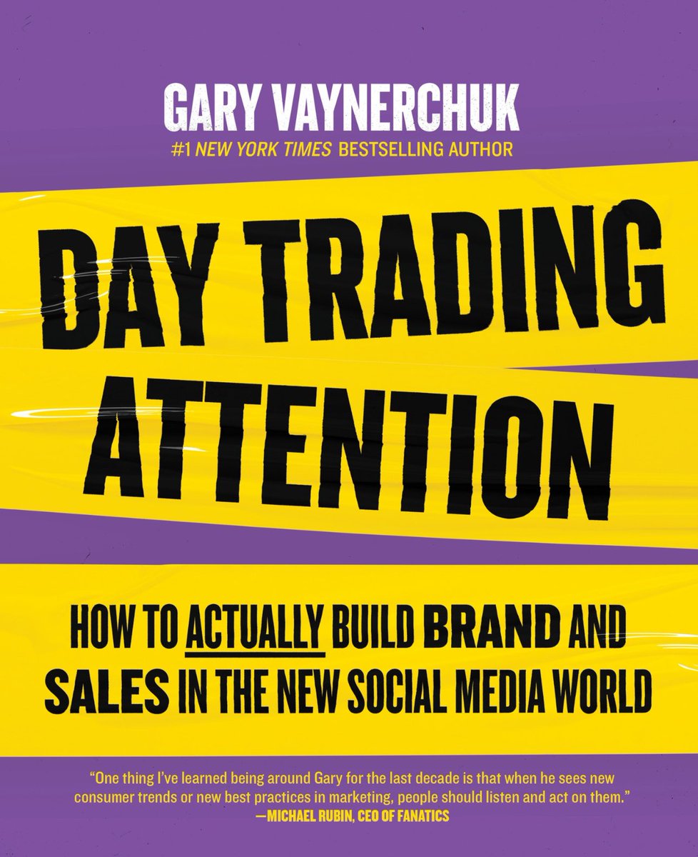 Day Trading Attention just landed in my Kindle 💪🏻😀

Kudos to @garyvee @TeamGaryVee 

#dta #amazon #garyvee