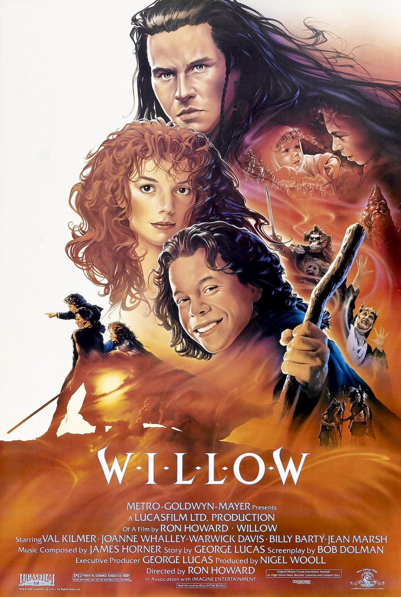 🎬'Willow' premiered in theaters 36 years ago, May 20, 1988