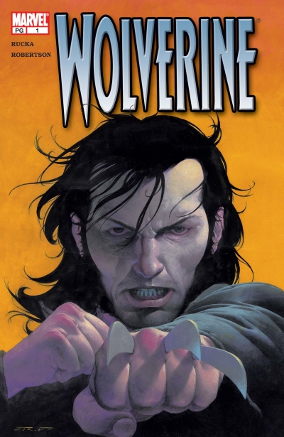 AustinGorton's tweet photo. 145 - Wolverine (vol. 3) #1 (5/21/2003)
The first Wolverine ongoing series relaunch.
Cover by Esad Ribić. Interiors byGreg Rucka & Darick Robertson
#WolverineADay #Wolverine50 #XMen #WolverineV3 https://t.co/LD0uI5W4FY