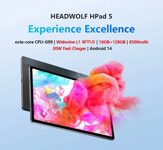 NewChinaGadget's tweet image. #Coupon for #Headwolf HPad 5 Helio G99 Android 14 Tablet @ #Banggood

chinagadgetsreviews.com/coupon-for-hea…