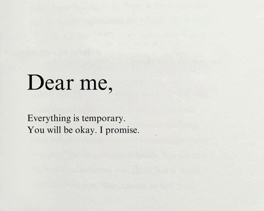 Dear me,