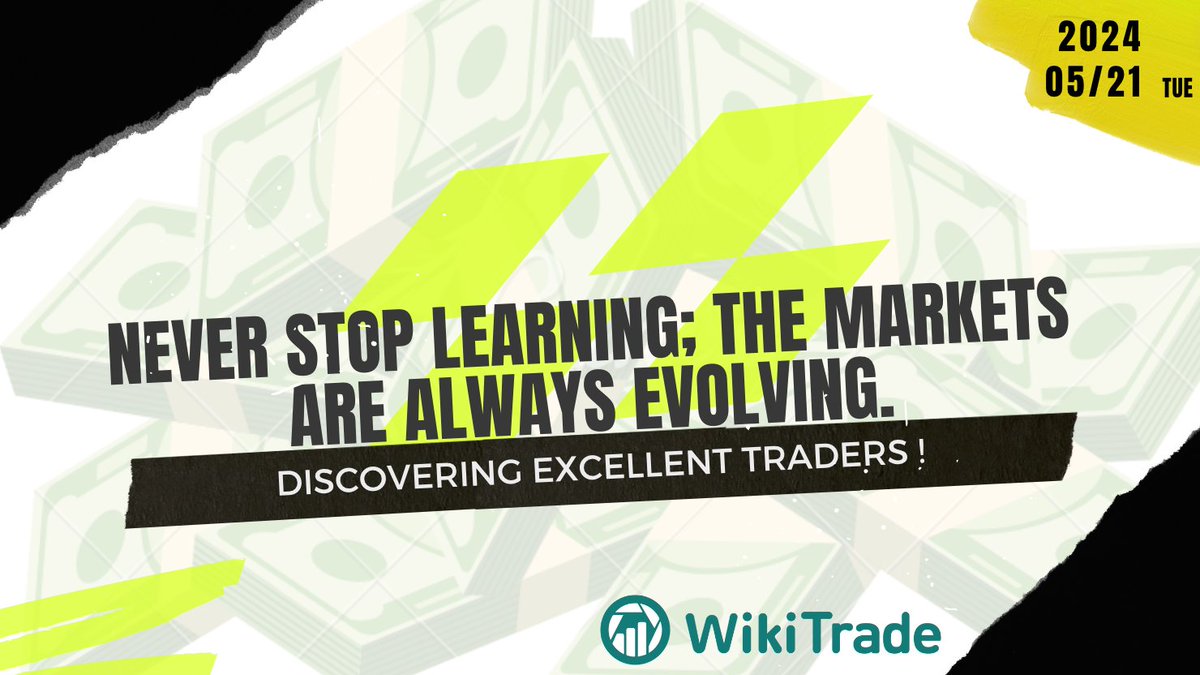 📈 In Forex Trading, every decision is a journey. Stay focused, learn from each trade, and never stop exploring the opportunities that await. 

#WikiTrade #ForexTrading #TradingJourney #LearnAndEvolve #ExploreOpportunities #TradeSmart 🌍
