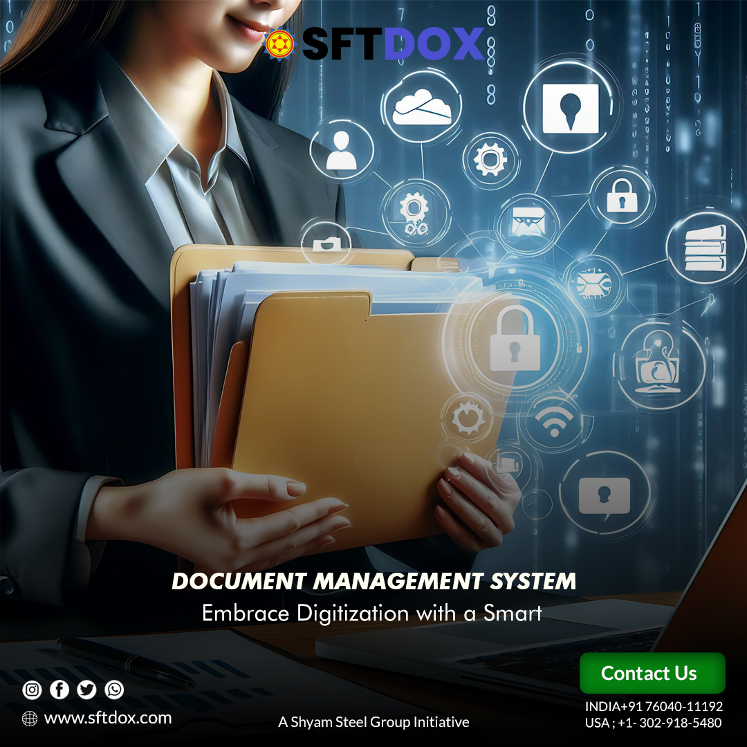 SFTDOX is the smartest way to manage & connect their business information. Improve your business with multilevel workflows, centralized access controls & enhanced mobility with SFTDox. 
.
.
.
#DocumentManagement #SFTdox #documentmanagementsystem
#documenting #EnhancedMobility