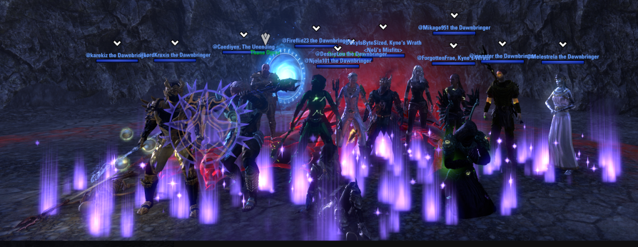 First day back and we did it! Another DB run on stream today we had a couple people out last week so we had to go back and get it for them. Luckily we got it and all the side achievements. Our entire Tangled Core are now Dawnbringers. Raided off to <a href="/redspecter23/">redspecter23🇨🇦</a> for the night :D