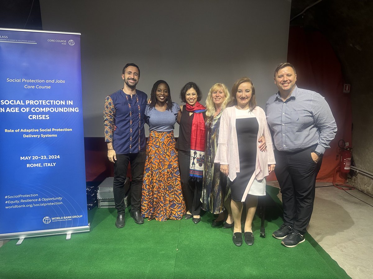 Iffath Sharif (@iffath_sharif) on Twitter photo Part of the stellar team pulling together <a href="/WBG_SPLabor/">WB Social Protection</a> 's inaugural SPJ Core Learning Academy and Solutions Services (CLASS). We have 35 countries across all regions in Rome joining us to discuss how to build digital social protection systems. Stay tuned for more Part of the stellar team pulling together <a href="/WBG_SPLabor/">WB Social Protection</a> 's inaugural SPJ Core Learning Academy and Solutions Services (CLASS). We have 35 countries across all regions in Rome joining us to discuss how to build digital social protection systems. Stay tuned for more