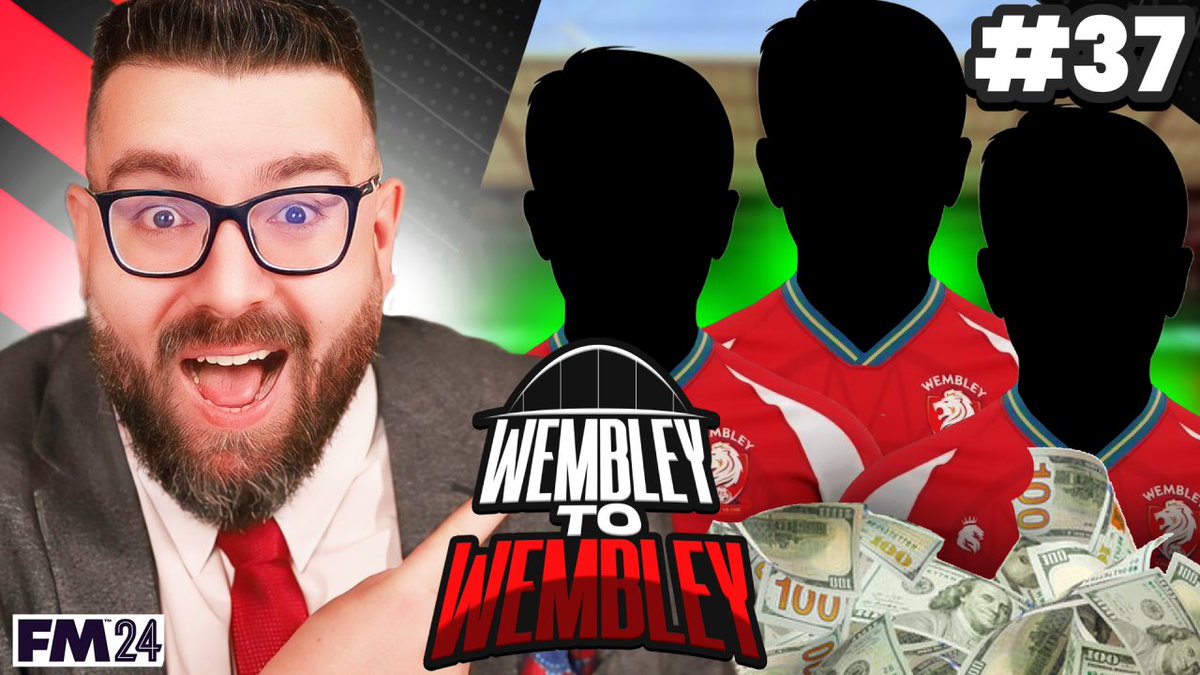 SPENDING THE CUP RUN MONEY! youtu.be/fZWDK10chDU Part 37 | @WembleyFC | #FM24