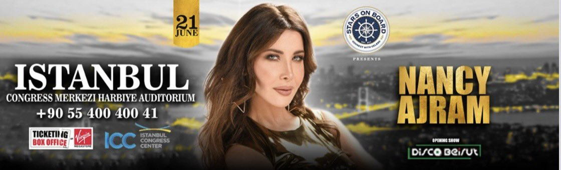 Just booked my tickets for @nancyajram 's concert in #istanbul 🤩
Who is coming??! 🕺🏻 
ticketingboxoffice.com/nancy-ajram-ti…