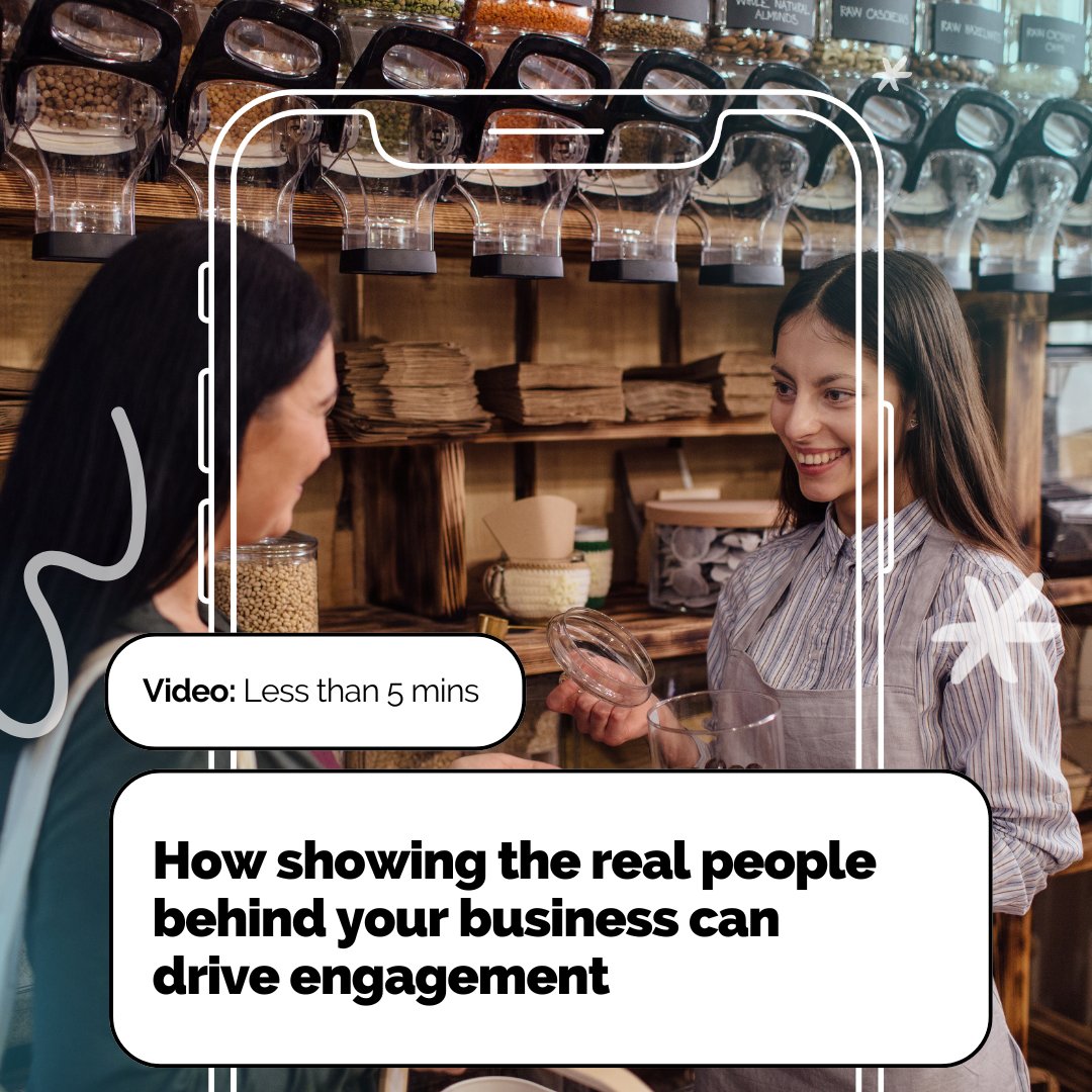 Want to build connection and engagement on social? People deal with people, so showing the people behind your business in your content can help build connection, trust and. engagement. Take a look at how a shopping centre does this well: biramaybe.hubs.vidyard.com/watch/5zcKuazf… #Bira #ContentTips