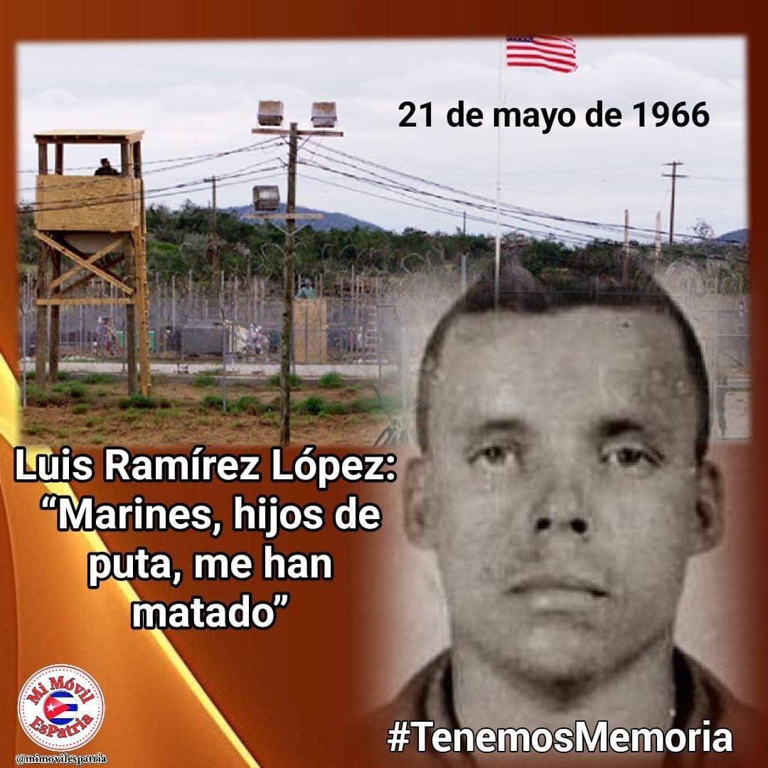 Soldado del Batallón Fronterizo y revolucionario cubano Luis Ramírez López, asesinado por #EEUUTerrorista #TenemosMemoria #MiMóvilEsPatria