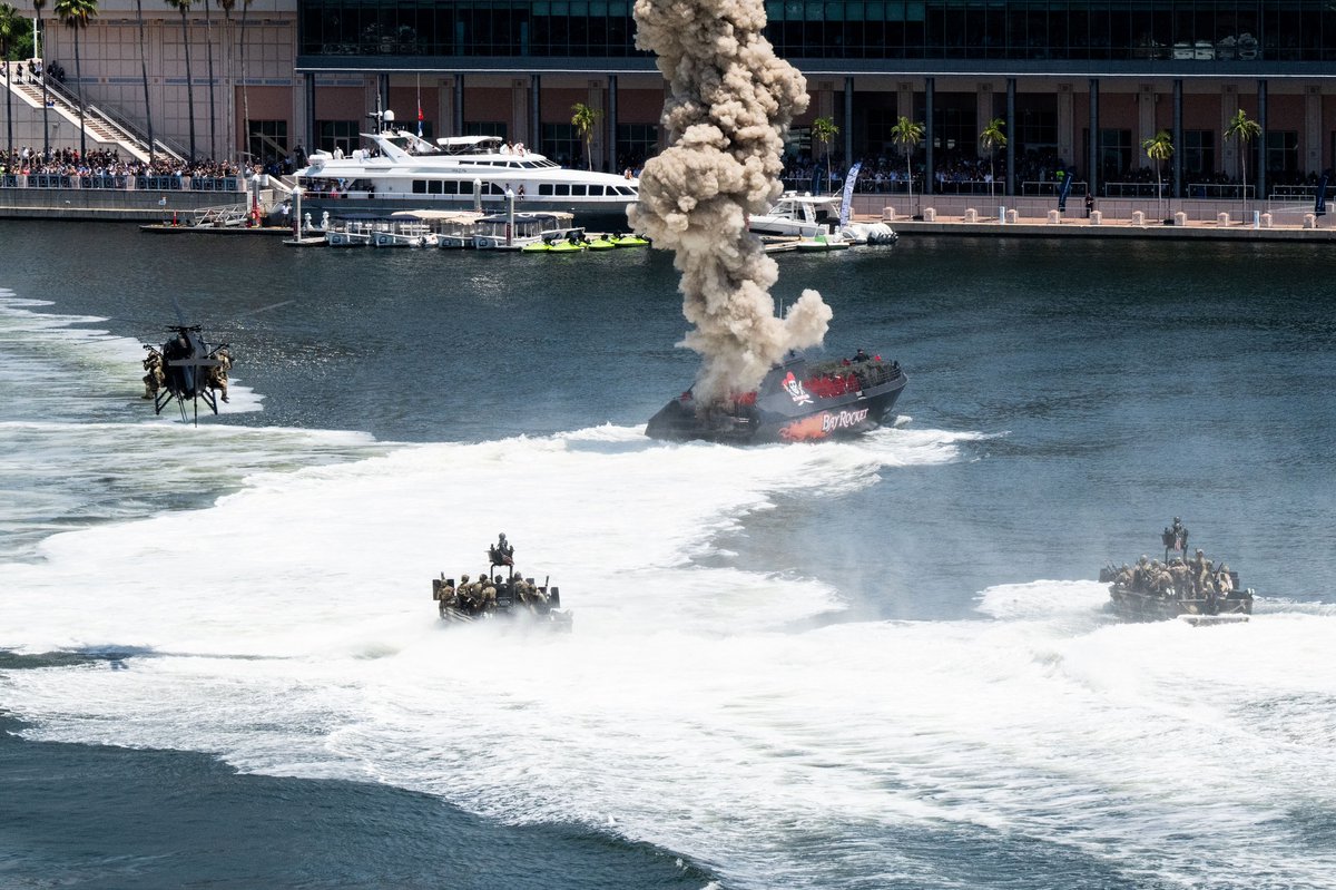 NATO_SOF's tweet image. #SOFWeek in 🇺🇸 Tampa was a powerful display of #SOF collaboration featuring cutting-edge technology and equipment showcasing #SOF capabilities across air, land and sea.
Photos courtesy of @USSOCOM