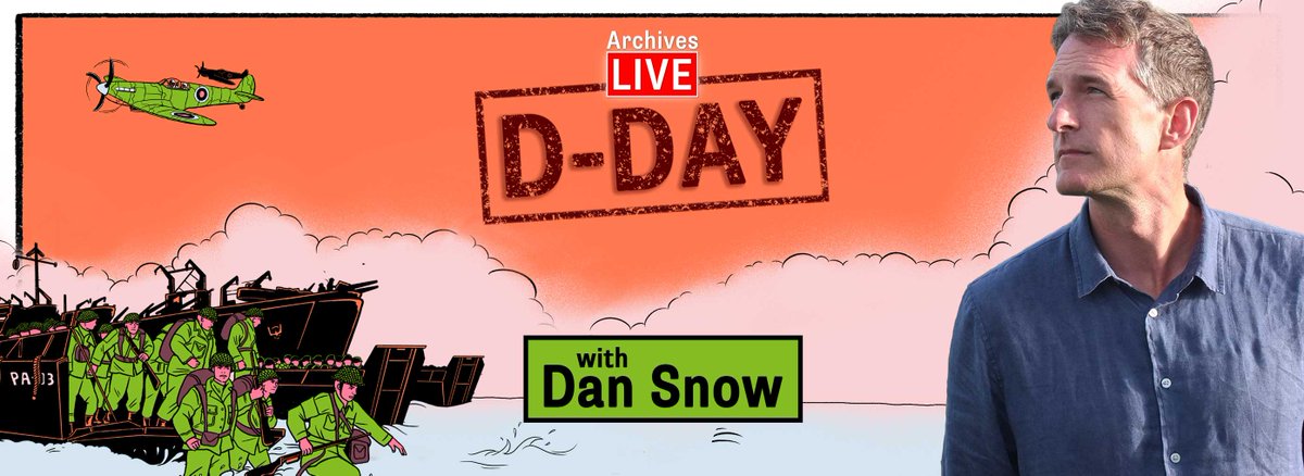 It's not too late to sign up for #ArchivesLive #D-Day with Dan Snow on Monday 3rd June! This free 45-minute live event is for Years 6 - 9 and will explore D-Day through lesser-told personal stories, including a spy and a tank driver. Book now: nationalarchives.gov.uk/education/sess…