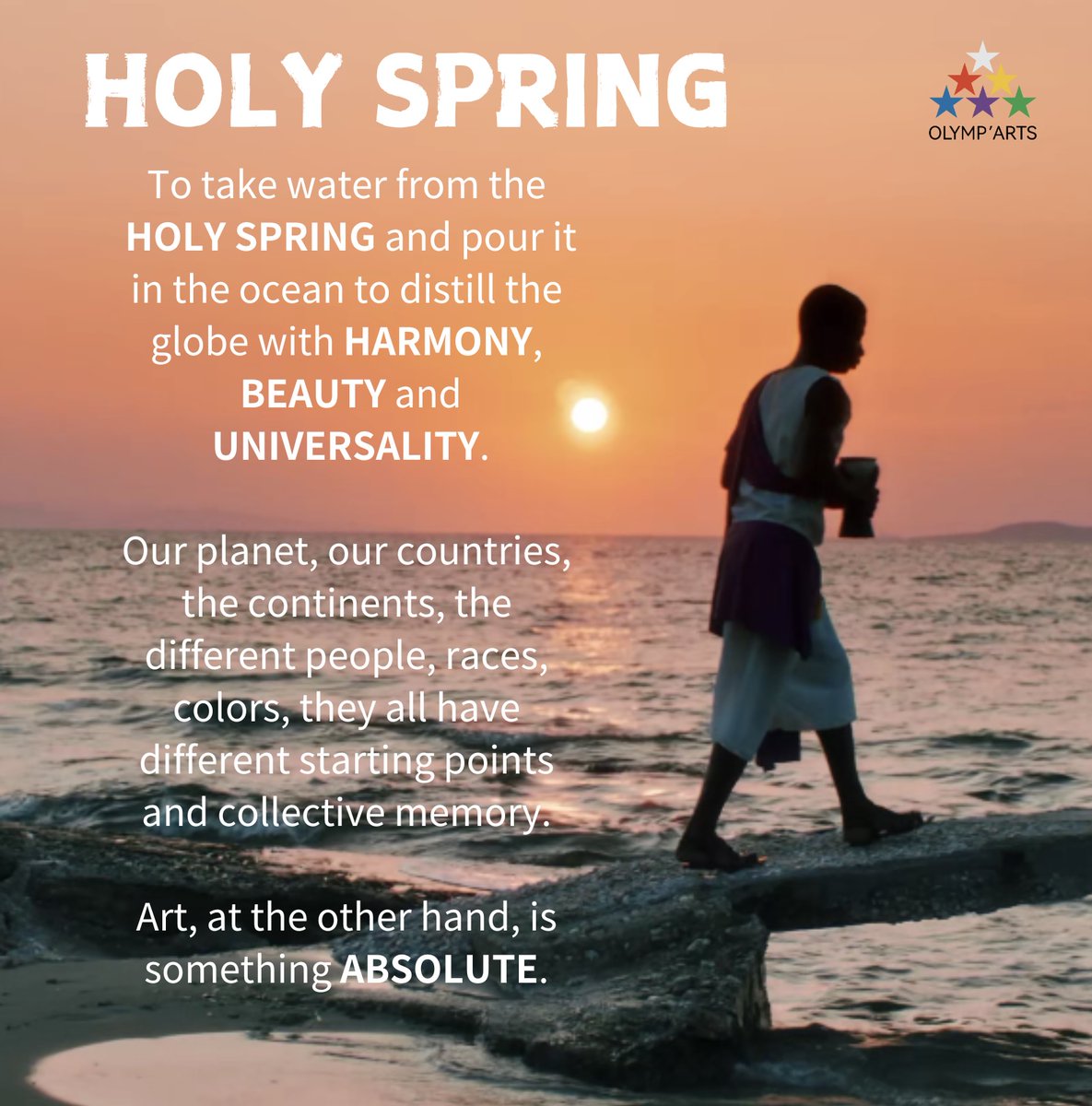 THE MOTTE OF WOAC is "Arts connect the world."

The following four images can explain why we choose this quote. #beauty #harmony #universality