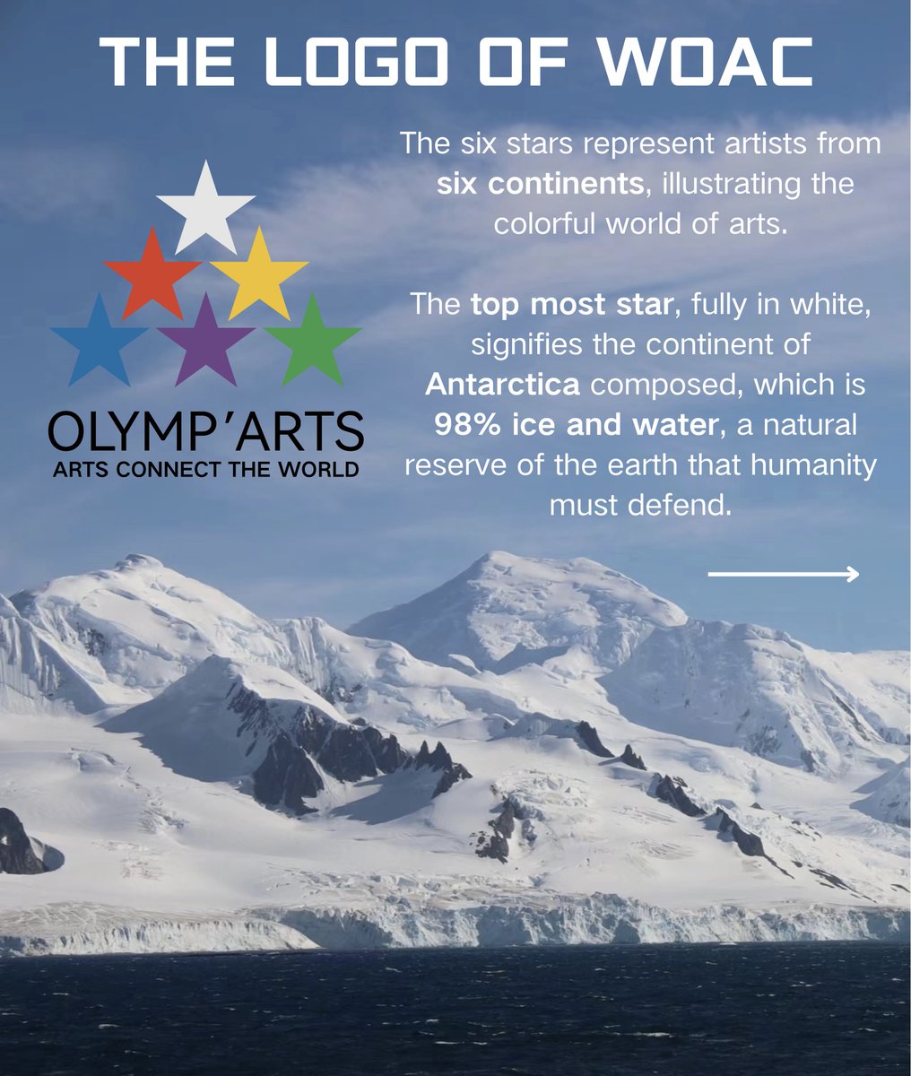 OLYMPARTS's tweet photo. THE MOTTE OF WOAC is "Arts connect the world."

The following four images can explain why we choose this quote. #beauty #harmony #universality https://t.co/JOJXnJRuSl