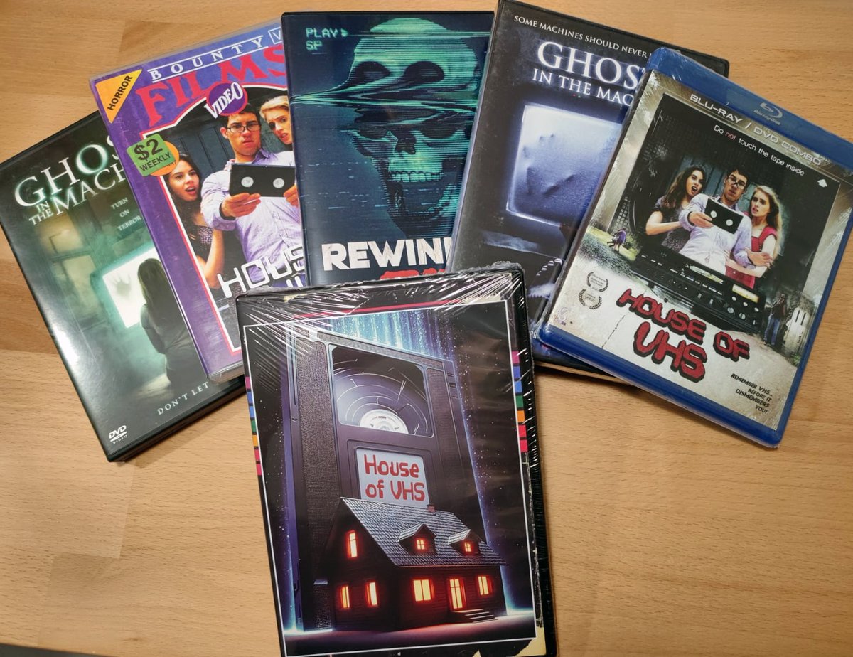 House of VHS: one movie, six editions