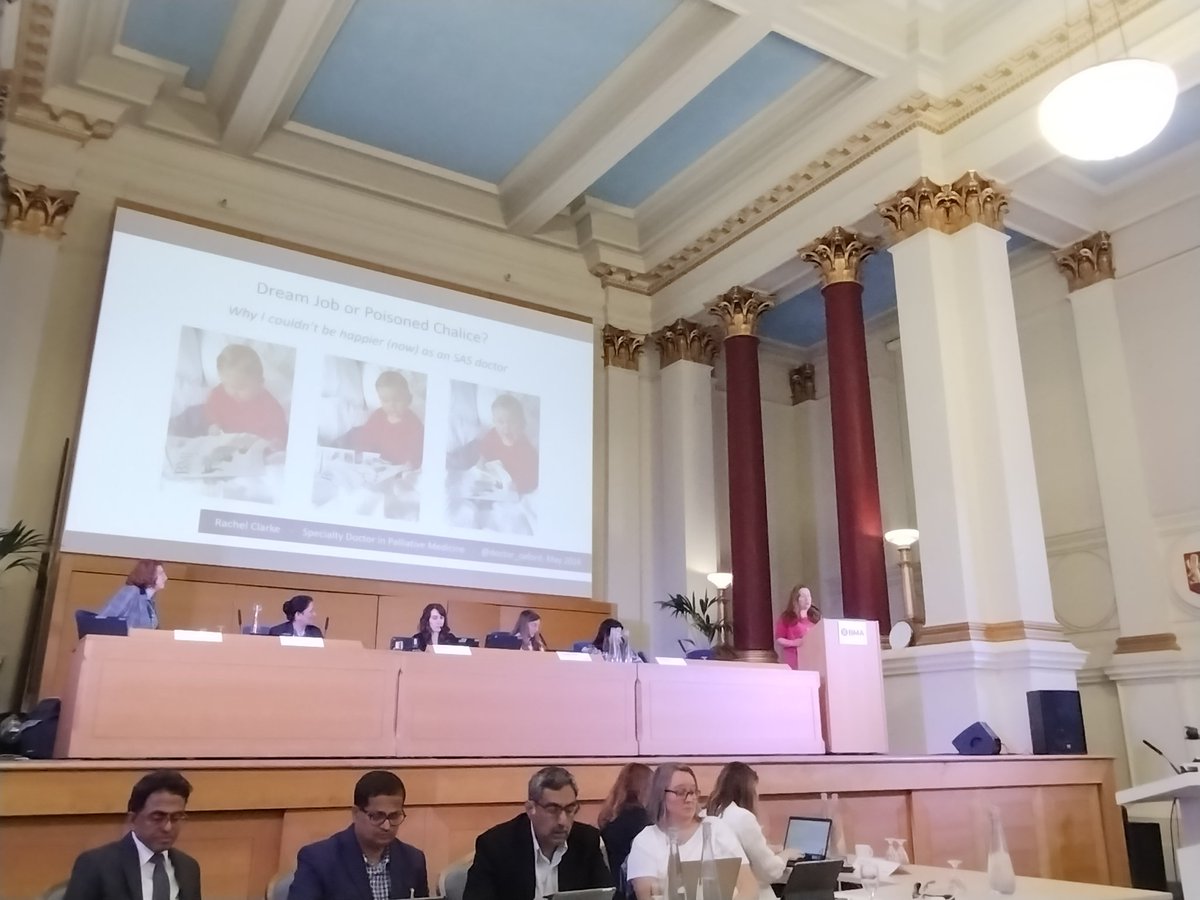 leannehdu's tweet photo. Very excited to hear Dr Rachel Clarke talk about her experience as a SAS doctor and the positive choice it has been for her #sasbychoice #abilitynotgrade #sasconf @BMA_SAS @BMA_NI https://t.co/8JSHrCizLM
