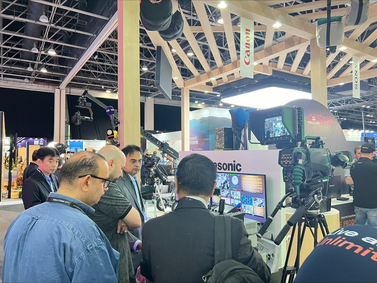 Panasonic_MEA's tweet photo. Meet us at #CABSAT2024! We will be showcasing our latest video technologies from May 21-23. Discover the innovative #KAIROS live-video production system, renowned for its exceptional productivity.

Find us at the #DubaiWorldTradeCentre, Sheikh Saeed Hall 1. See you there! https://t.co/dt6vHh6MhM